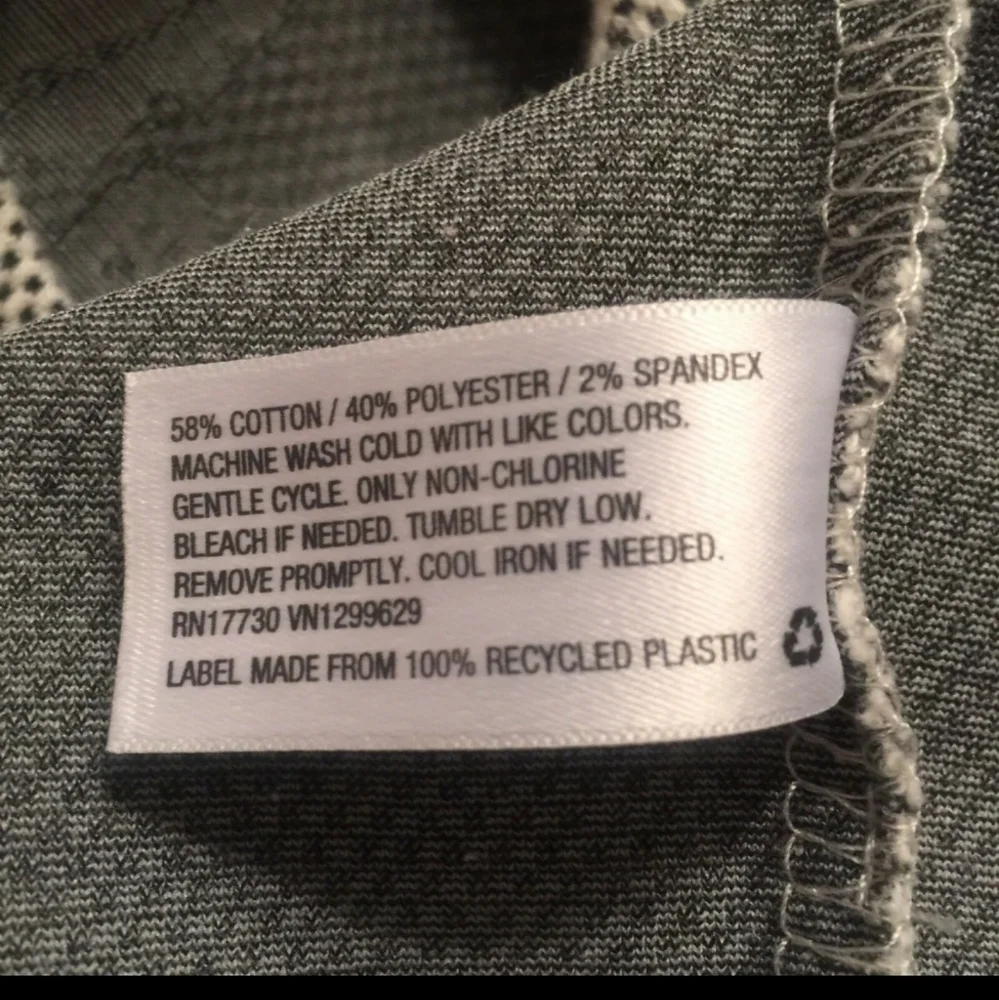 Xhilaration Dress Stretch Fitted Textured Cap Sl M - Picture 7 of 8